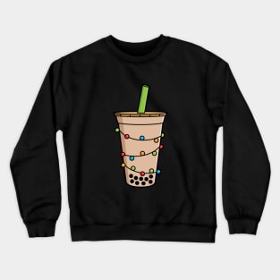 Bubble Tea - Christmas Holiday Boba Crewneck Sweatshirt